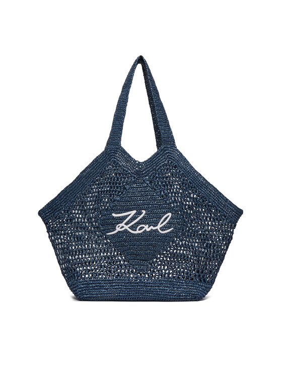 KARL LAGERFELD KARL LAGERFELD Ročna torba B2W46068 Mornarsko modra