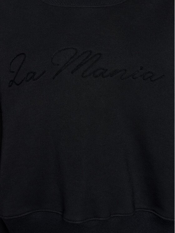 La Mania La Mania Mikina NUVOLA Černá Basic Fit
