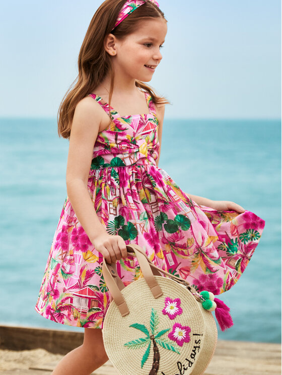 Mayoral Mayoral Sommerkleid 3941 Rosa