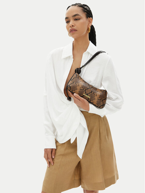 JACQUEMUS JACQUEMUS Ročna torba Le Bisou Perle 231BA057-3198 Rjava