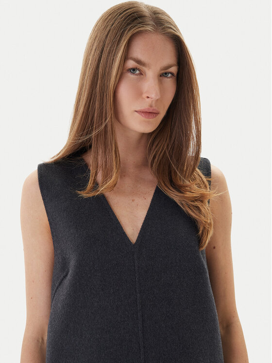 Calvin Klein Calvin Klein Kötött ruha LV044D017G Szürke Relaxed Fit