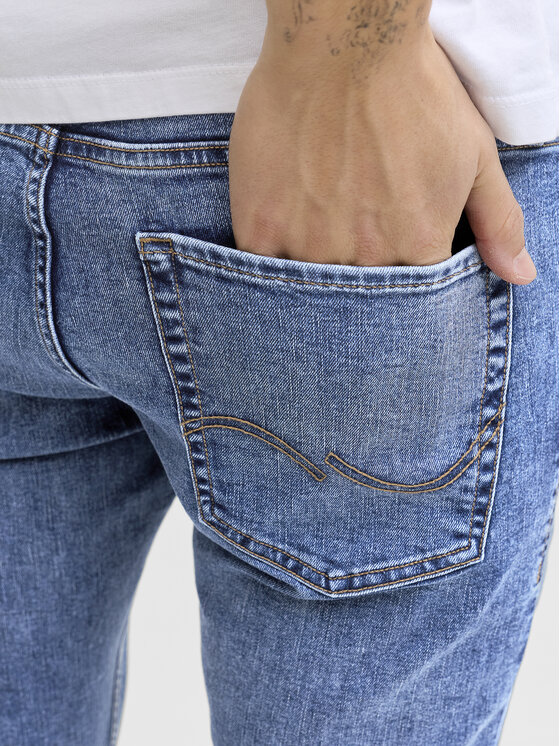Jack & Jones Jack & Jones Jeansy Glenn 12289499 Niebieski Slim Fit