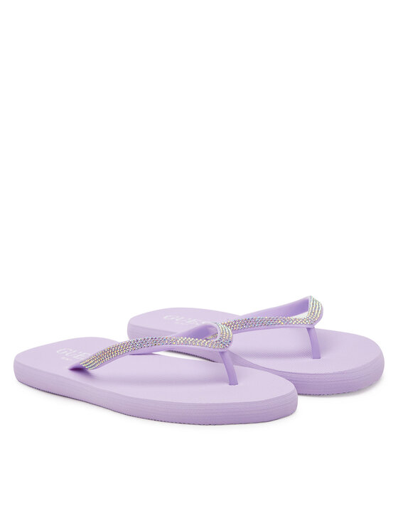 Guess Guess Šlepetės per pirštą E5GZ05BB00F Violetinė