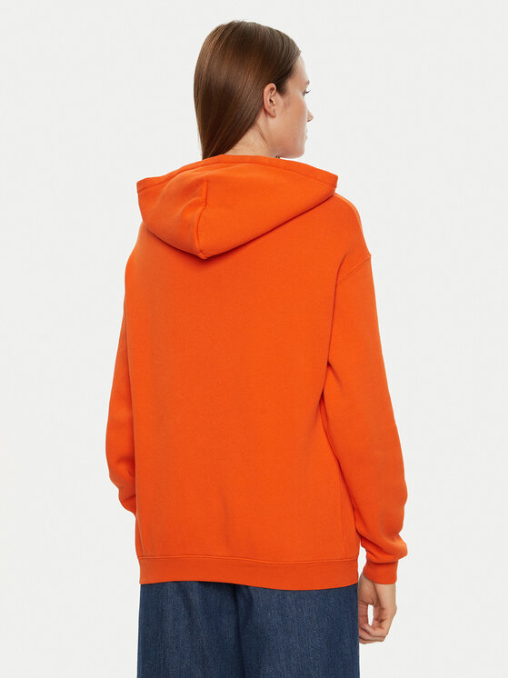 American Vintage American Vintage Суитшърт Izubird IZU03DH24 Оранжев Regular Fit