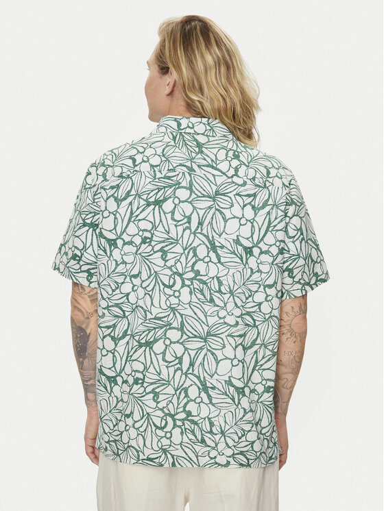 Gap Gap Koszula 885310-07 Zielony Regular Fit