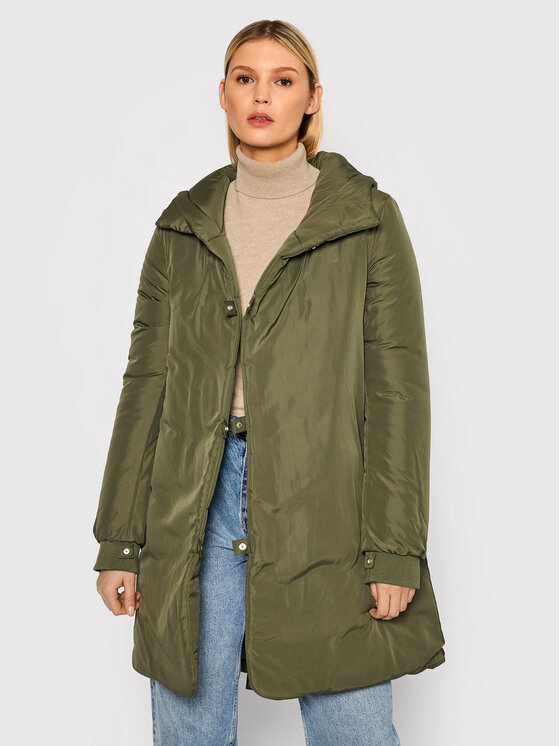 Blugirl Blumarine Blugirl Blumarine Parka RH1265-T8727 Zelena Regular Fit