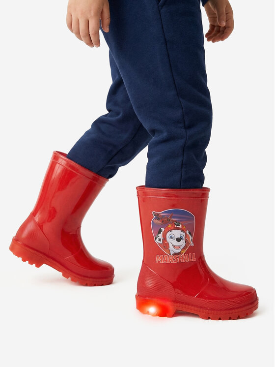 Paw Patrol Paw Patrol Guminiai batai CEO-NJ-SS26-311PAW Raudona