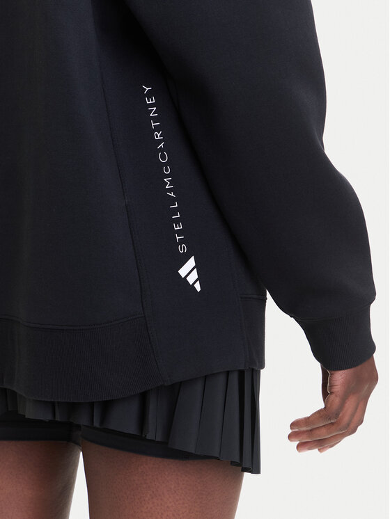 adidas by Stella McCartney adidas by Stella McCartney Majica dugih rukava IW6321 Crna Loose Fit