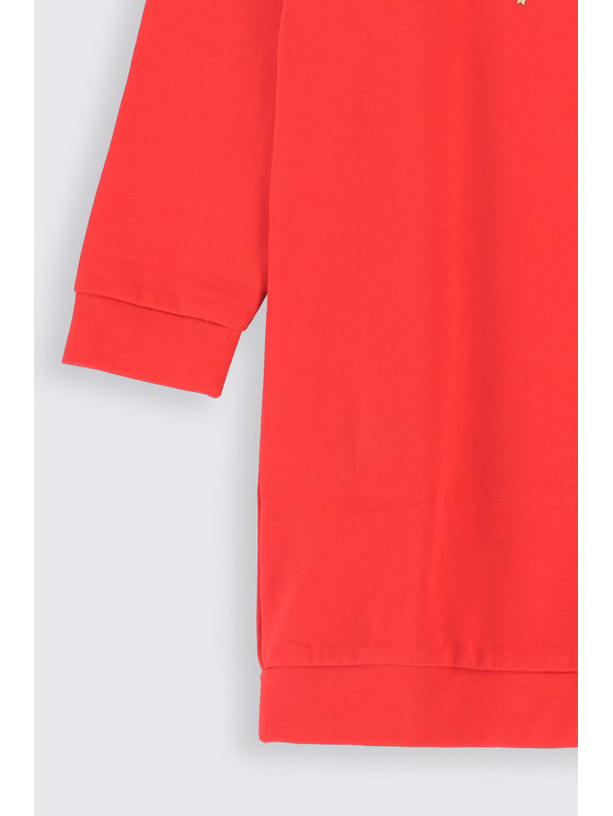 Coccodrillo Coccodrillo Sukienka ZC2129104MER-009 Czerwony Regular Fit