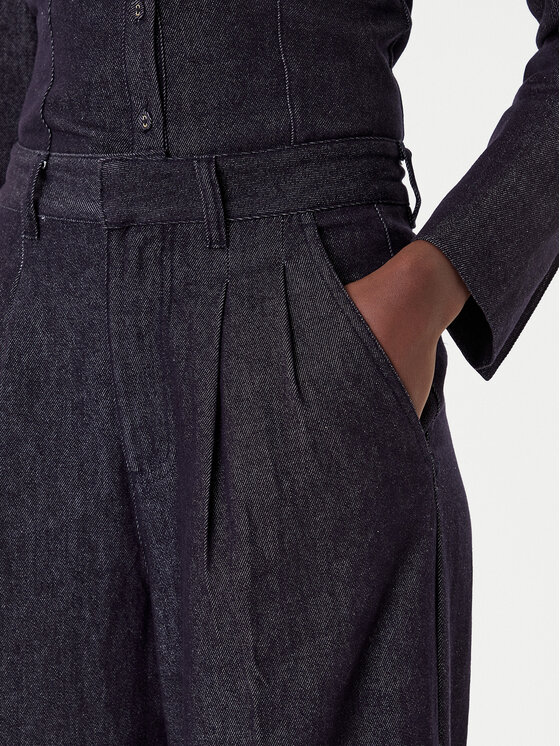 French Connection French Connection Jeans hlače 74ZAU Mornarsko modra Wide Leg