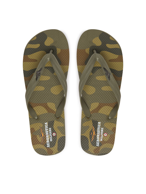 Aeronautica Militare Aeronautica Militare Flip-flops 261SC0243UCT03112 Khaki