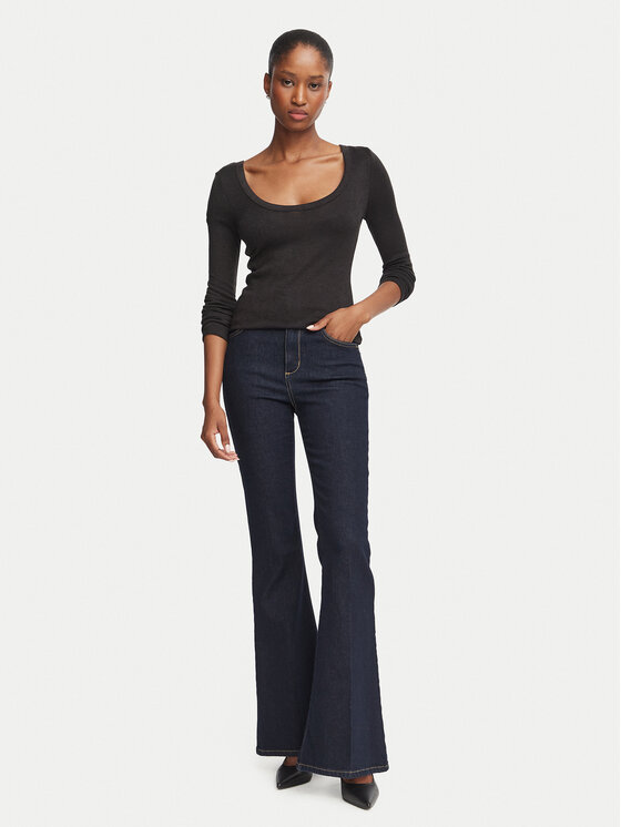 Guess Guess Halenka W6BP18 K6246 Černá Regular Fit