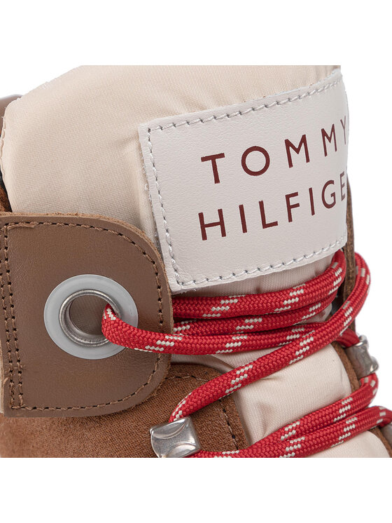 Tommy Hilfiger Schnurstiefeletten Sporty Outdoor Lace Up Bootie FW0FW04343 Braun Modivo