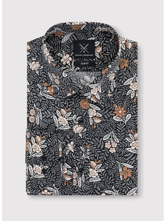 Pako Lorente Pako Lorente Koszula P23WN-1X-008 Czarny Slim Fit