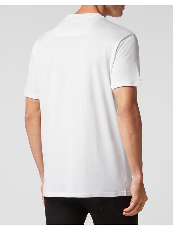 PHILIPP PLEIN PHILIPP PLEIN Tričko 1873 Biela Regular Fit