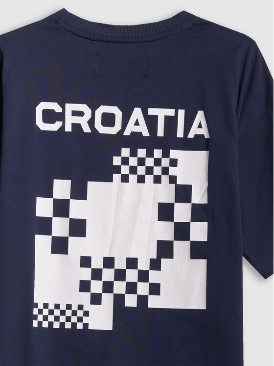 4F 4F T-Shirt MILANO CORTINA Granatowy Loose Fit