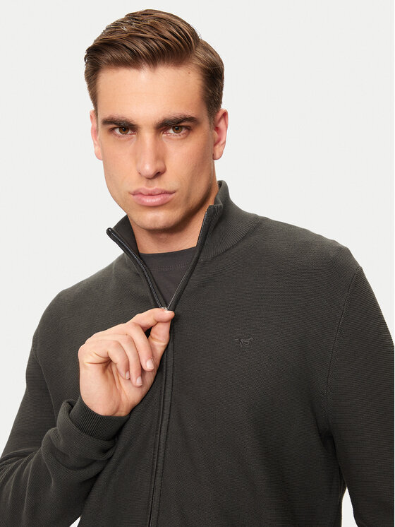 Mustang Mustang Sweter Escondido 1015476 Czarny Regular Fit