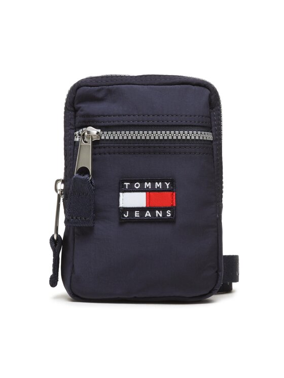 Tommy Jeans Handytasche Tjm Heritage Phone P W/Lanyard AM0AM10647  Dunkelblau | Modivo.de