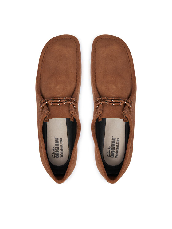 Clarks Clarks Félcipő Wallabee Lite 26327580 Barna