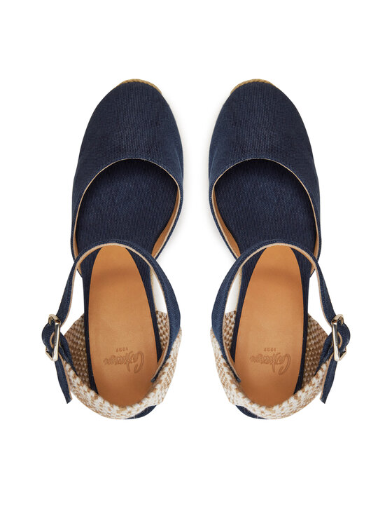 Castañer Castañer Espadrile Carol/6/002 021655 Albastru