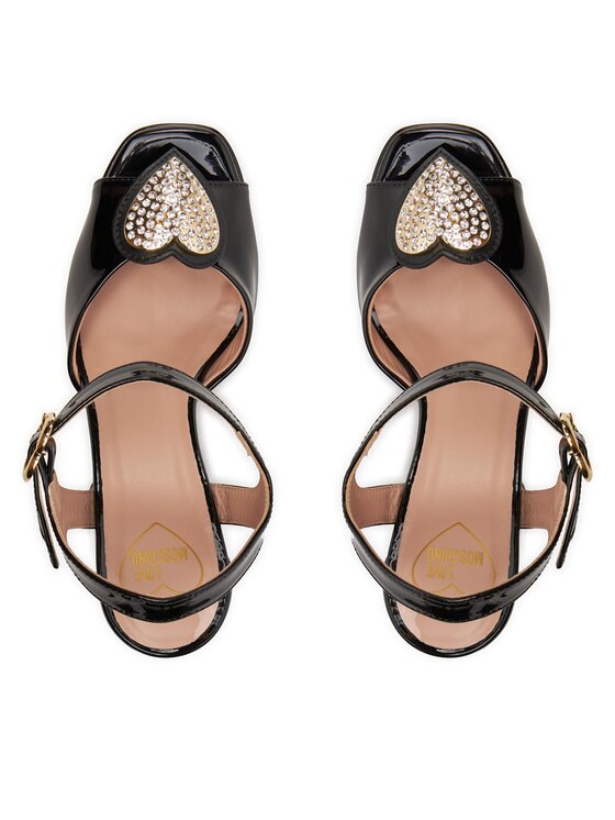 LOVE MOSCHINO LOVE MOSCHINO Sandały JA1608CG0IIH0000 Czarny