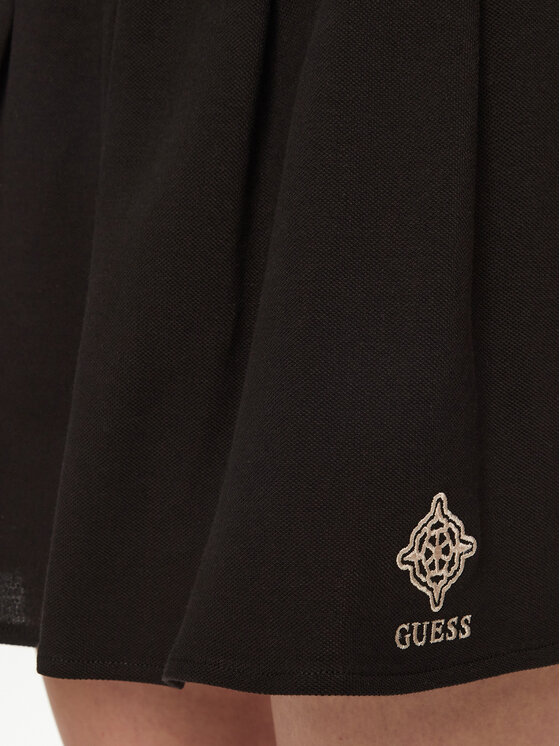 Guess Guess Spódnica mini V5RD00 KCOK1 Brązowy Regular Fit