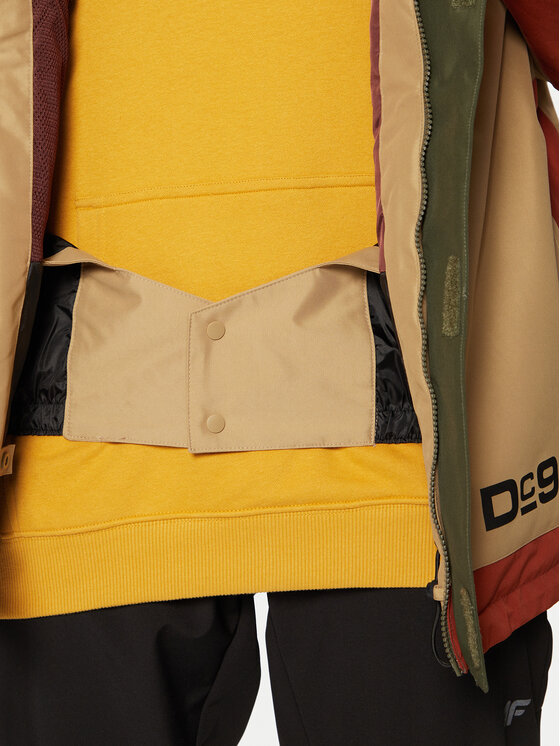 DC DC Snowboardjacke Defiant ADYTJ03084 Grün Standard Fit