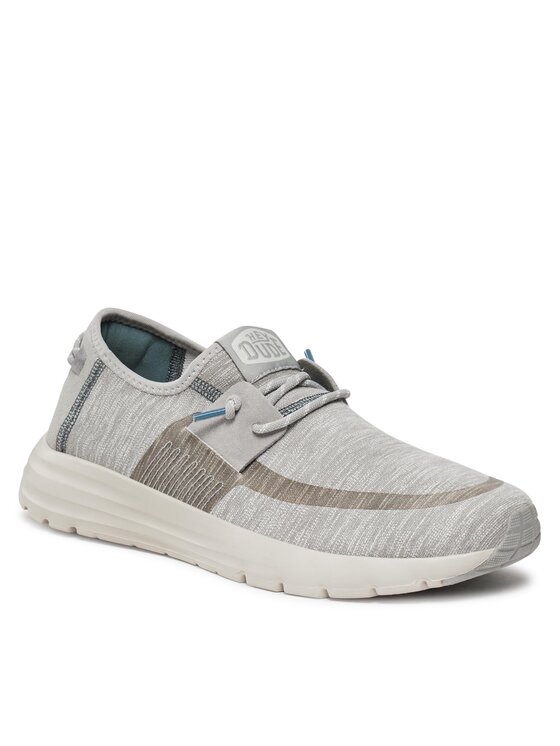 Hey Dude Hey Dude Sneakersy Sirocco Dual Knit 40184-007 Sivá