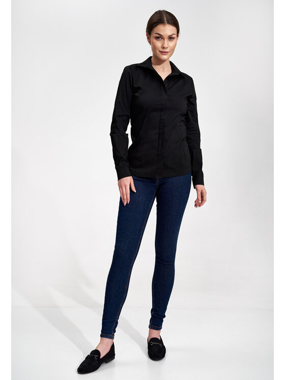 FIGL FIGLFIGL Camicia M876 Nero Regular Fit