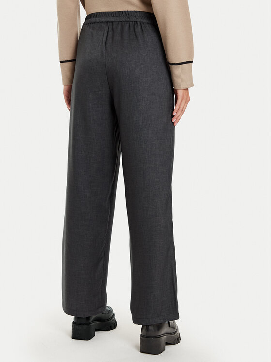 ONLY ONLY Stoffhose Lulu 15321325 Grau Loose Fit