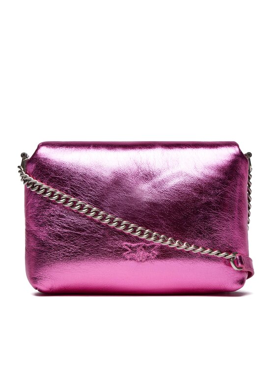 PINKO Pinko Kabelka Love Click Puff Baby AI 23-24 PLTT 101584 A0F8 Růžová