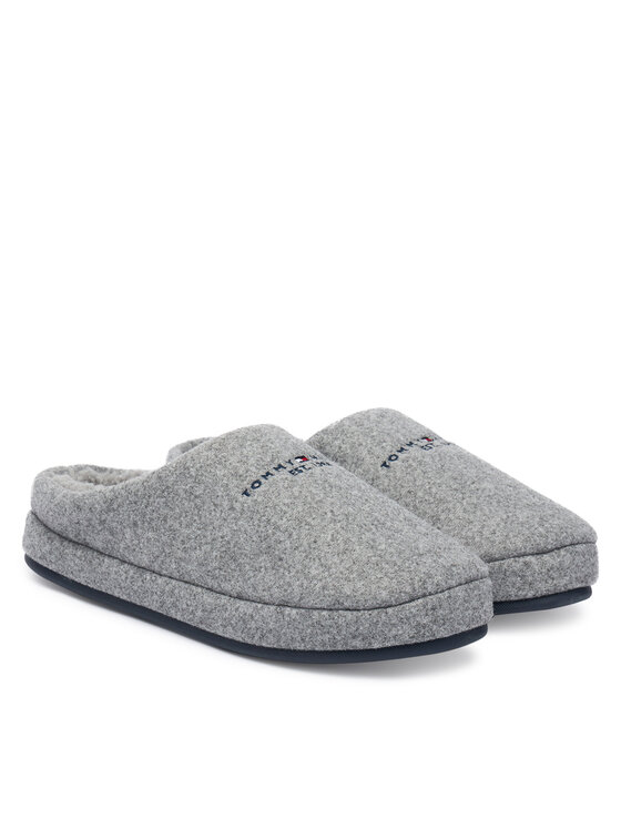 Tommy Hilfiger Tommy Hilfiger Hausschuhe Felt House FM0FM05614 Grau