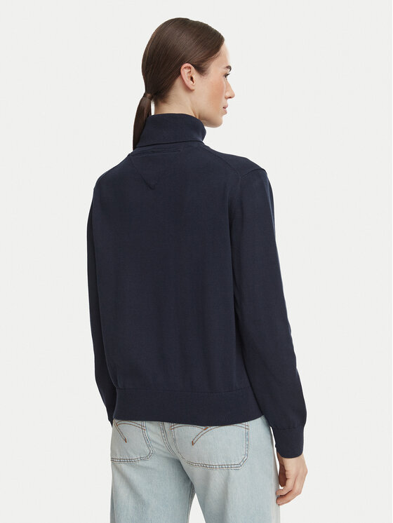 Tommy Jeans Tommy Jeans Поло Essetnial DW0DW23361 Тъмносин Relaxed Fit