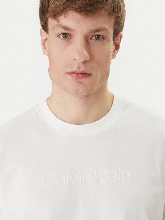 Calvin Klein Calvin Klein Póló LV04LF811G Fehér Regular Fit
