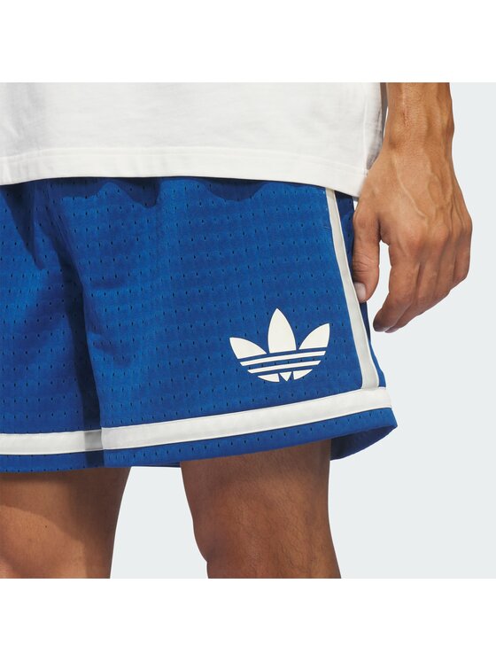 adidas adidas Szorty materiałowe 139543 Błękitny Loose Fit