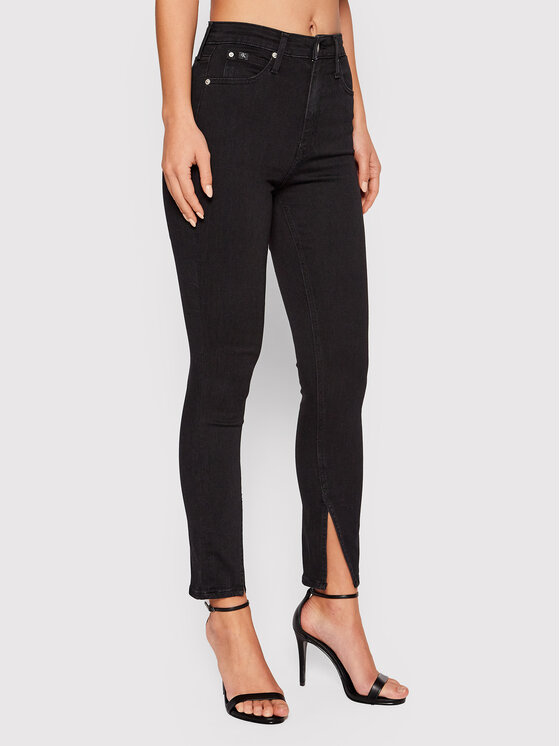 Calvin Klein Jeans jeansyskinnyfit Mid Rise J20J214099 Juoda Skinny Fit |  HOF.lt