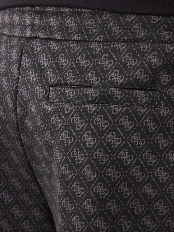 Guess Guess Športne kratke hlače Z6GD12 K3220 Črna Regular Fit