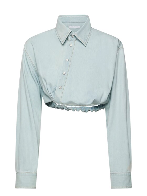 Simona Corsellini Simona Corsellini Camicia cat0101-v0739 Celeste Regular Fit