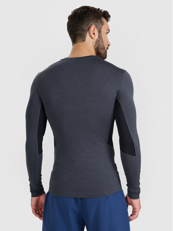 4F 4F Funkčné tričko MULTI ACTIVE Tmavosivá Slim Fit