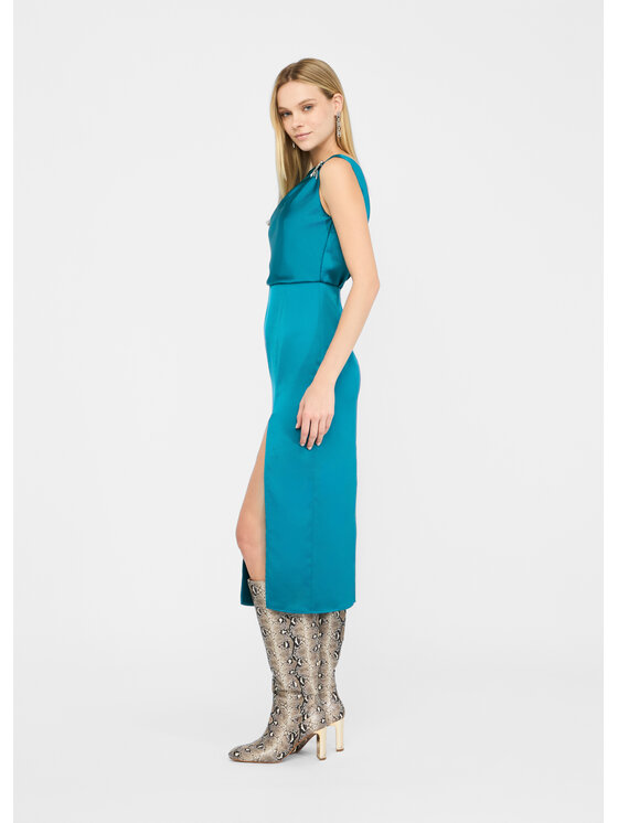 Liu Jo Liu Jo Vestito da giorno CF5335T2956X0215 Verde Regular Fit