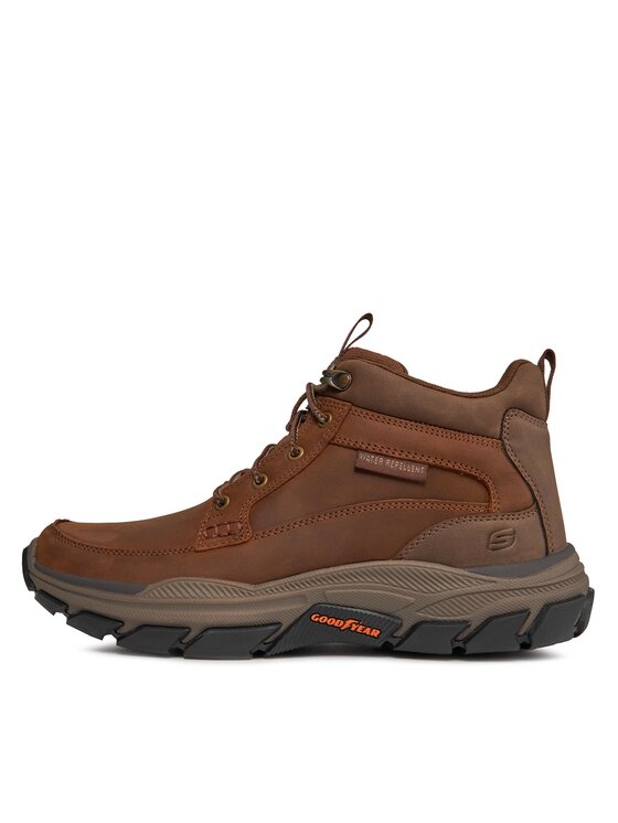 Skechers Skechers Trzewiki Respected Boswell 204454/CDB Brązowy