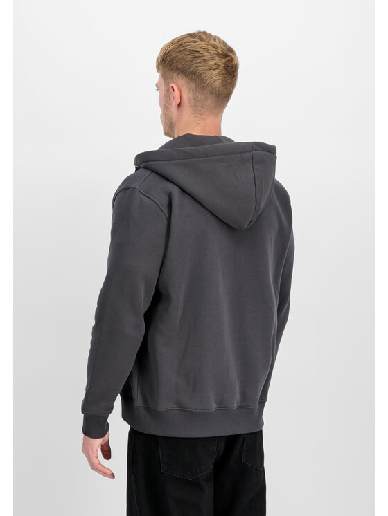 Alpha Industries Alpha Industries Mikina AI.118342-684-M Sivá Regular Fit
