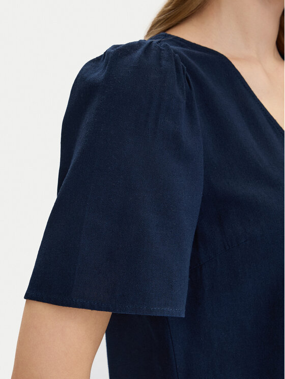 Vero Moda Vero Moda Letní šaty Mymilo 10340466 Tmavomodrá Regular Fit