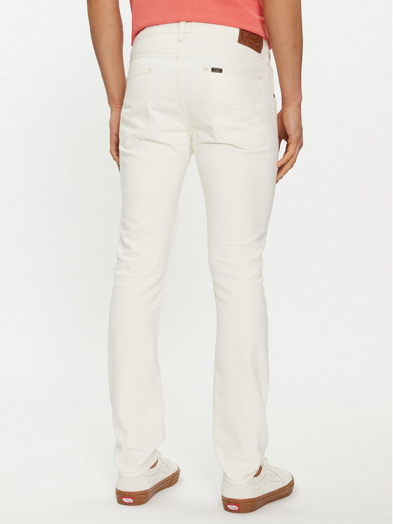 Lee Lee Traperice Luke 112349207 Bijela Slim Fit