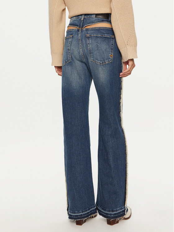 PINKO PINKO Jeans hlače Wanda 102915 A1LQ Mornarsko modra Regular Fit