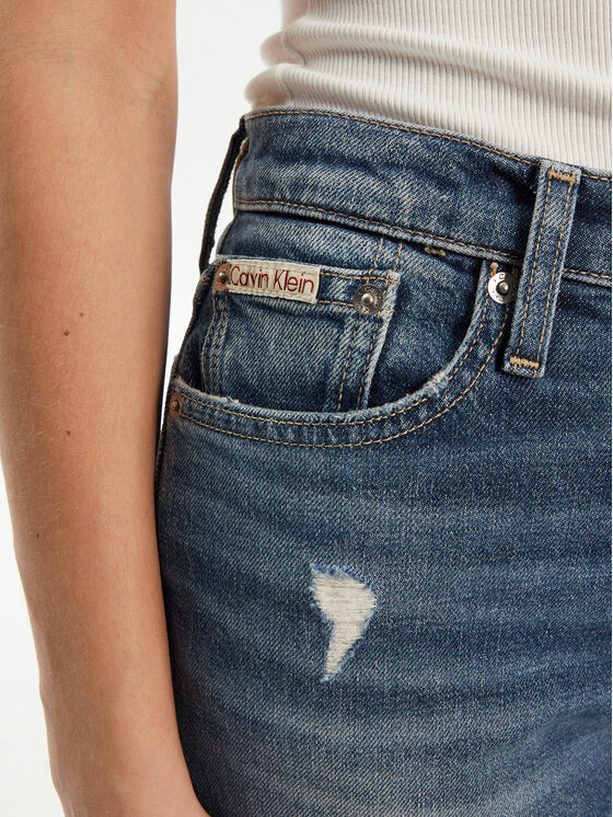 Calvin Klein Jeans Calvin Klein Jeans Džinsi J20J224513 Zils Mom Fit