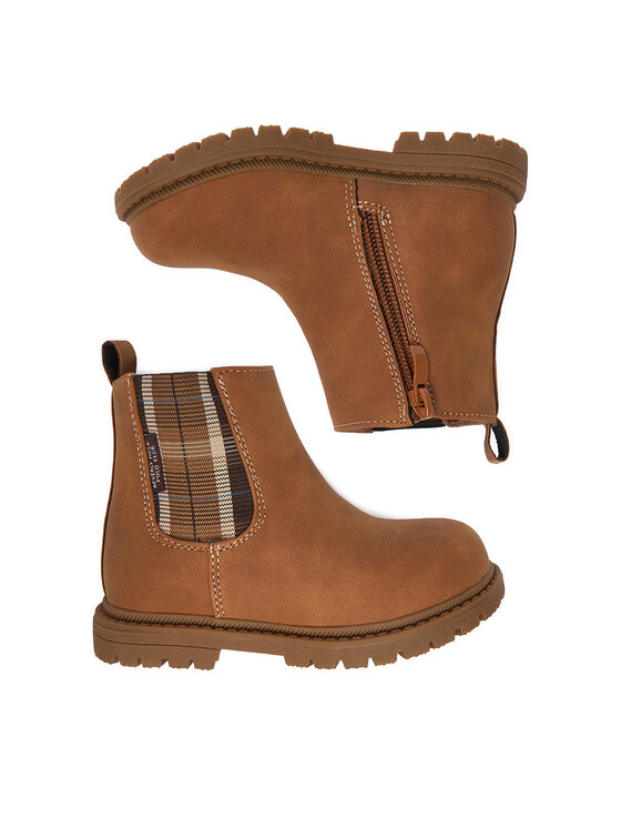 Beverly Hills Polo Club Beverly Hills Polo Club Īsie zābaki EO-CM241215-30 Brūns