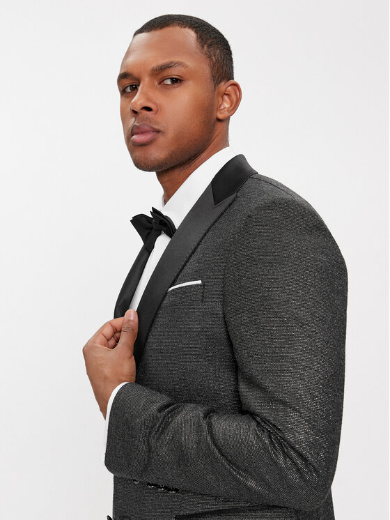 JOOP! JOOP! Сако 17 JB-35Horace 30040436 Сив Slim Fit