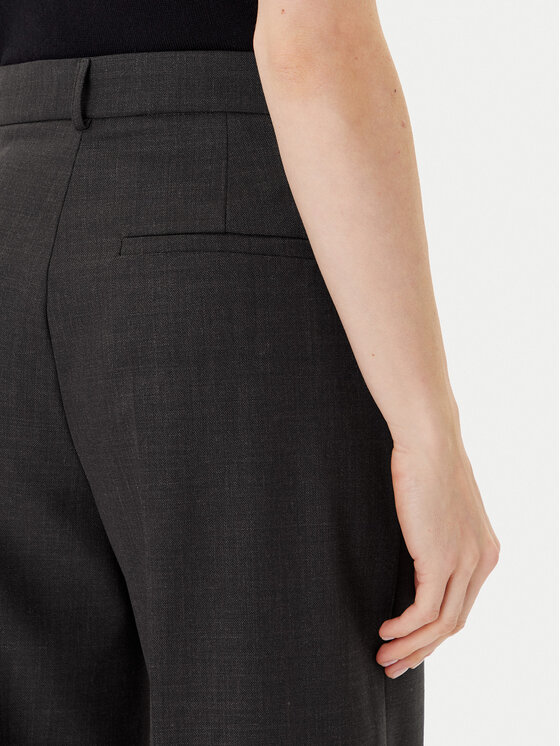 MAX&Co. MAX&Co. Spodnie palazzo Vacanze 2526136022200 Czarny Wide Leg