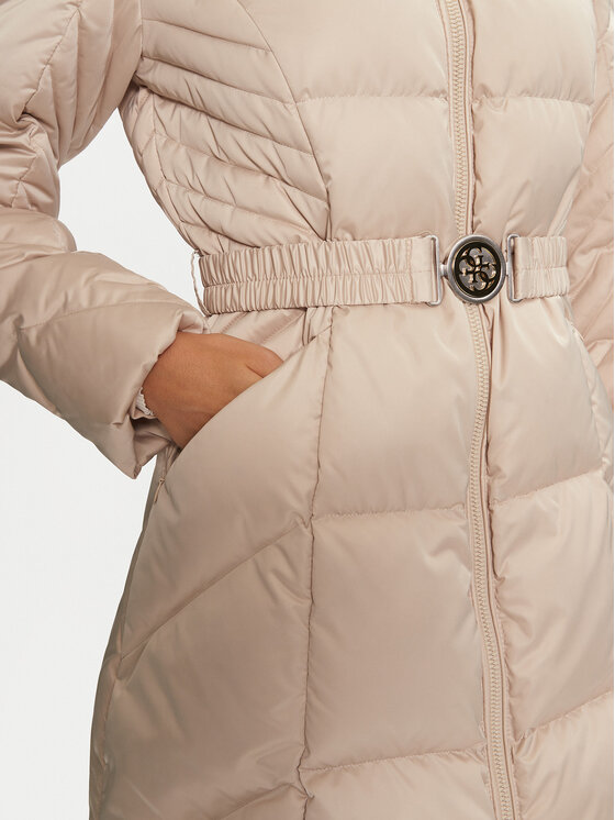 Guess Guess Dūnu jaka New Olga W4BL40 WEX52 Bēšs Regular Fit
